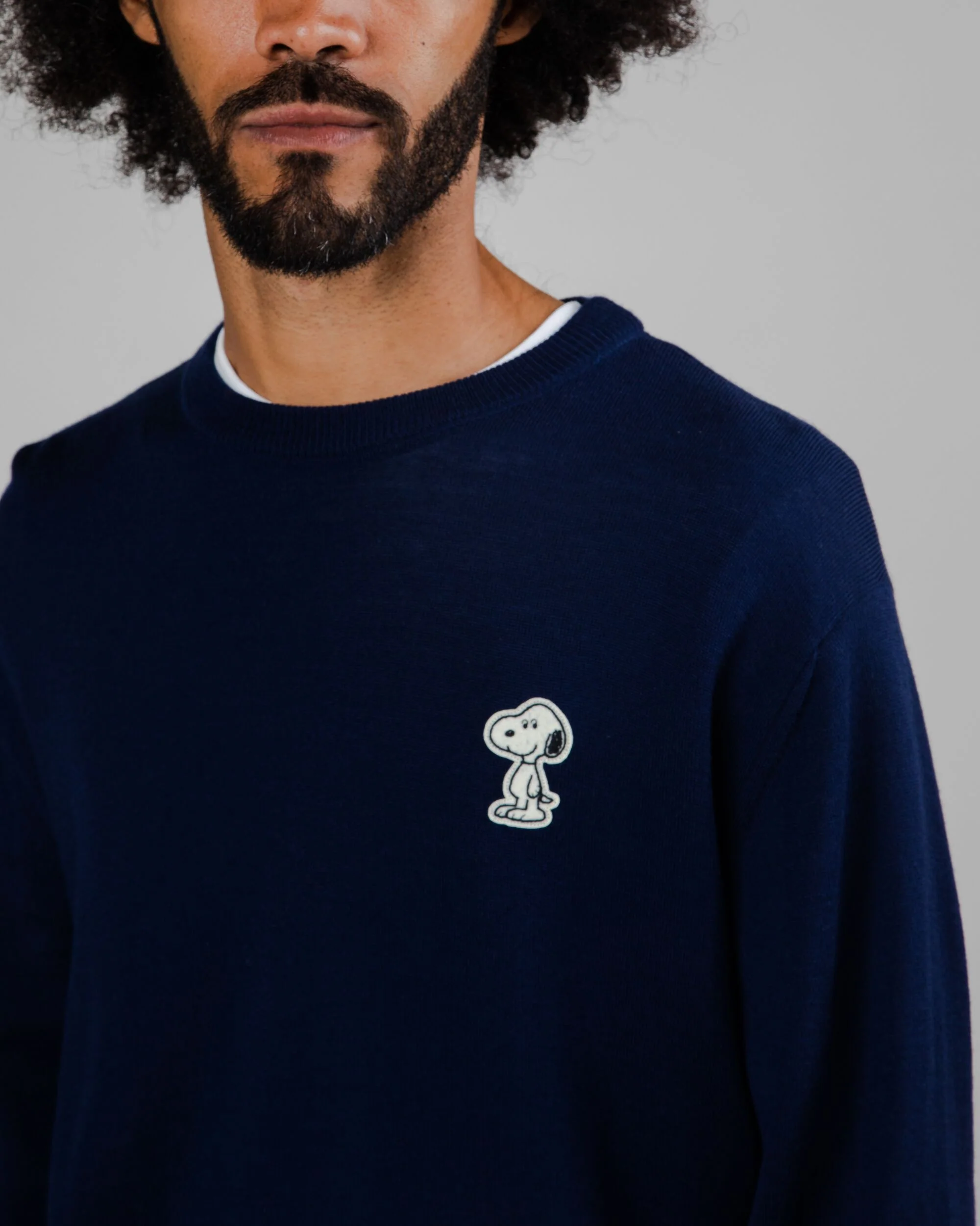 Sweatshirt Snoopy Patch